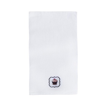 Полотенце махровое 68*43см. кремовое Маффин