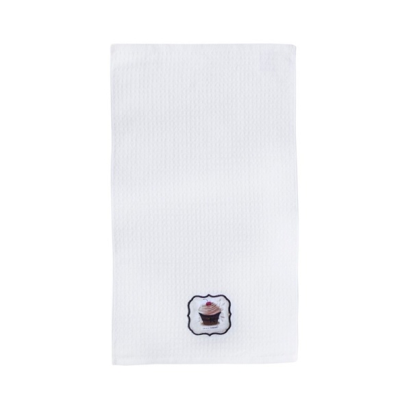 Полотенце махровое 68*43см. кремовое Маффин