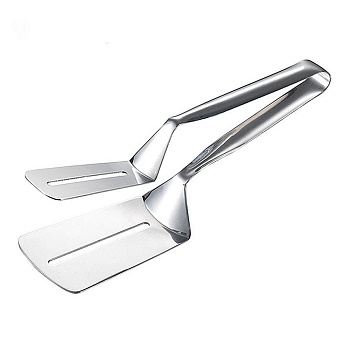 Щипцы для жарки сталь 25 см.