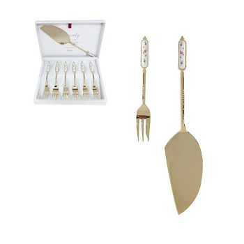 Набор для торта 7 предметов LITTLE ROSE