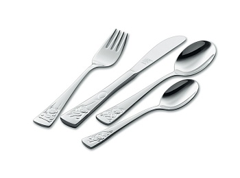 Набор детский столовые приборы 4 предмета Медвежонок Тедди