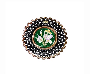 Тарелка 15см. Каллы