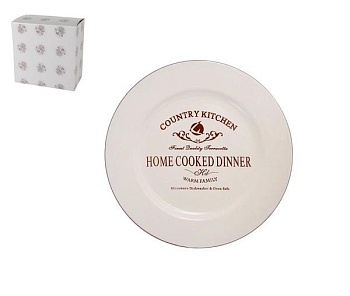 Тарелка 21см. Кантри