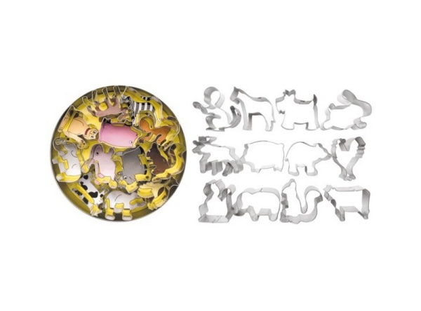 Набор форм 12пр Животные