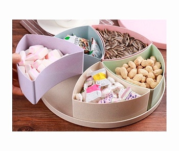 Менаж бокс 5 отделений 28*7,5см. пшеничная солома