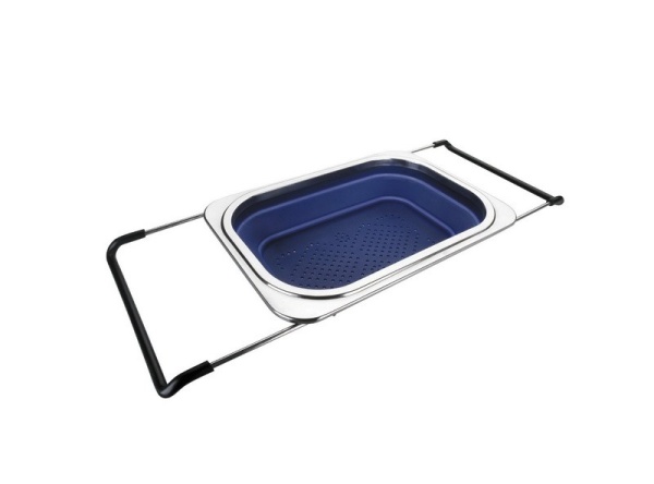 Дуршлаг силиконовый, 34*22см. 5л.с ручками