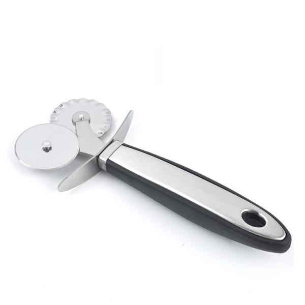 Нож для теста 2в1 пластик, 18см. Linsen