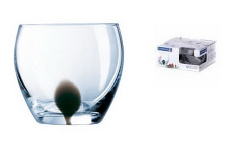 Стакан 310мл 4шт Drip Noir