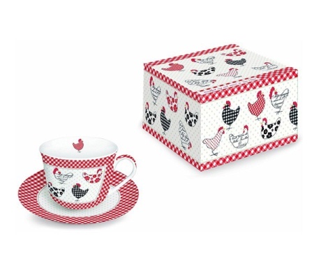 Чайная пара 400мл. 1персона Cock