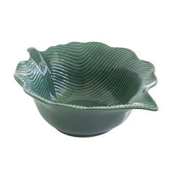 Салатник зеленый 21*16см 0.4л Мадагаскар