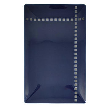 Блюдо прямоугольное 29см Viewpoint navy