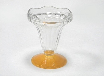 Креманка желтая 3шт 225мл.