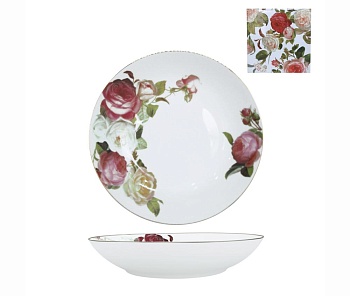 Набор суповых тарелок 6 предметов 20см. Романтика