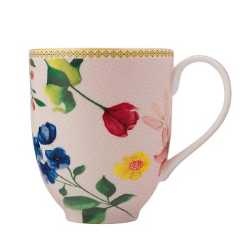 Кружка 440мл. розовая Contessa