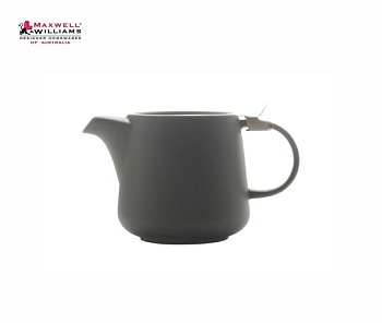 Чайник 600мл. с ситечком темно-серый Оттенки