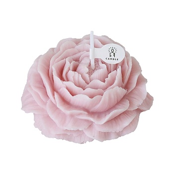 Свеча ароматическая 4*6,5 см пион розовый