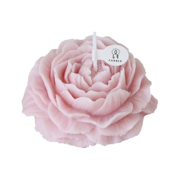 Свеча ароматическая 4*6,5 см пион розовый