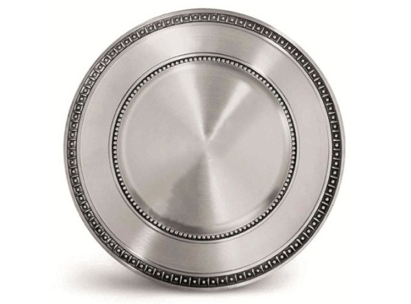 Тарелка для гравировки декор 28см. Sport