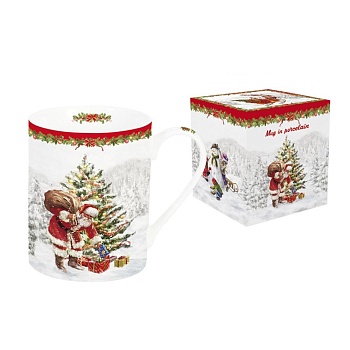 Кружка 300 мл., Рождественская елка