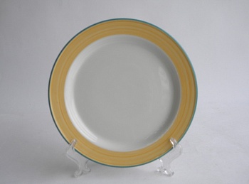 Тарелка 23см. Rio Yellow