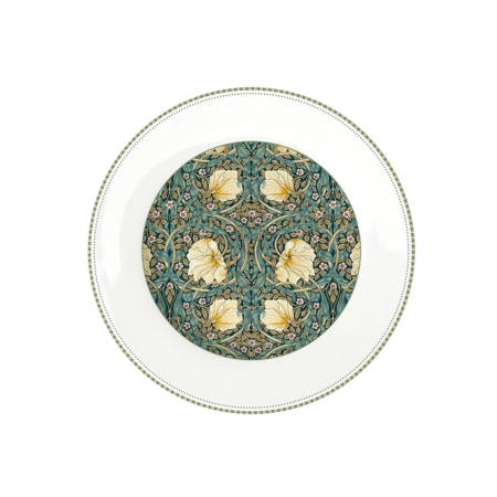 Тарелка 26,5см. темно-зеленая Уильям Моррис
