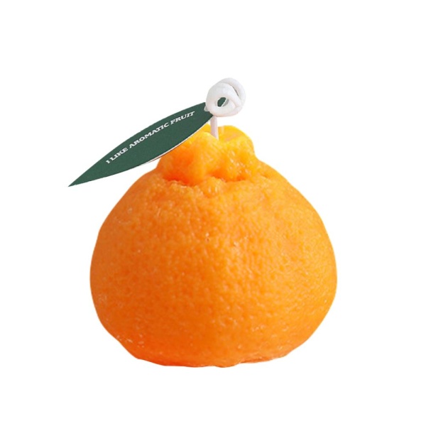 Свеча ароматическая 5*4,5 см мандарин