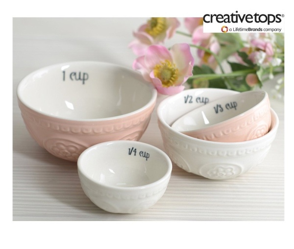 Чашка 4шт мерка Cottage Flower Чашка 4шт мерка Cottage Flower