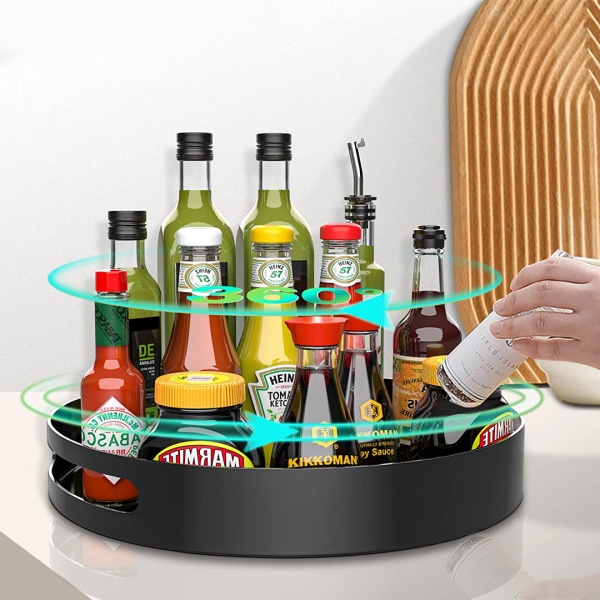 Подставка для специй вращающаяся сталь 30,5*5 см