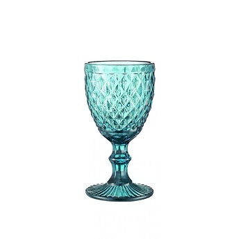 Рюмка 400мл. 6шт голубая Гламур