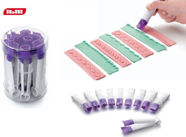 Набор щипцов для мастики 10шт