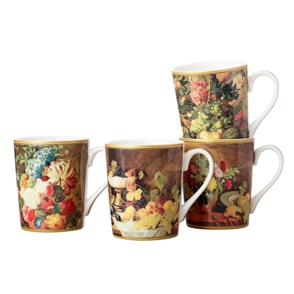 Кружка 4шт 0,4л. Ван Бруссел