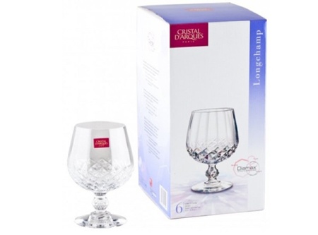 Рюмка 320мл. бренди 6шт Longchamp