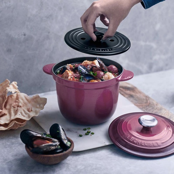 Кокот 18см 2л фиолетовый