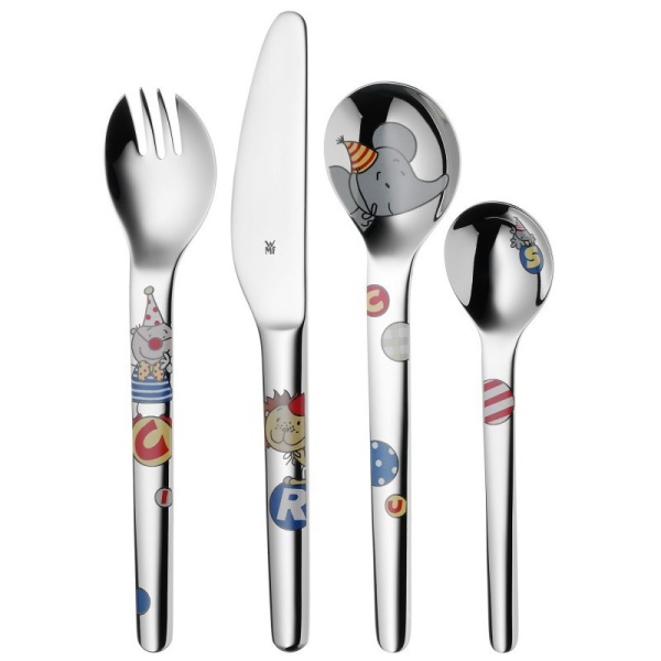 Набор детский столовые приборы 4 предмета Circus