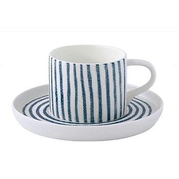 Чайная пара 0,25л. белый Бриз