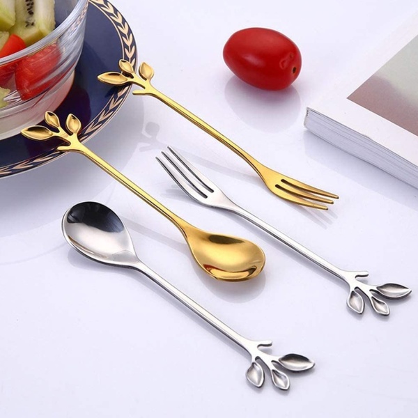 Ложка чайная 6 шт 16,5 см Веточка