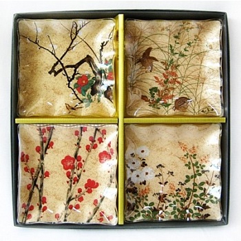 Набор тарелок 5 предметов 14см. Весна