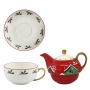 Набор чайный 3 предмета 420 мл,310 мл Елочная ветка