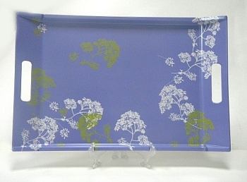 Поднос прямоугольный 47*31см. Purple