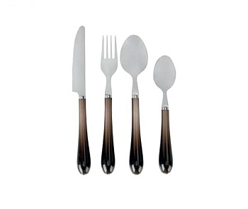 Набор стол приборов 16 предметов Noir