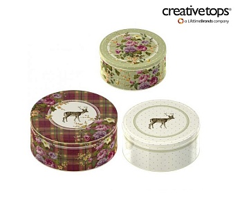 Набор банок 25*22*20см. 3 предмета Highland Fling Набор банок 25*22*20см. 3 предмета Highland Fling