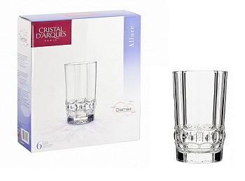 Стакан 280мл. H-B 6шт Allure