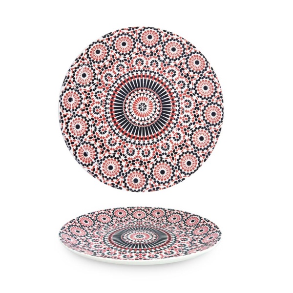 Блюдо для бешбармака 35см. Красное