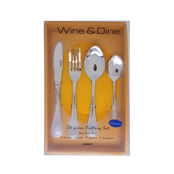 Столовые приборы 24 предмета 6 персон Emperador