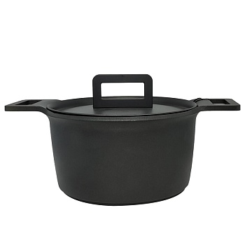 Кастрюля с крышкой антипригарная 24см. Archetun