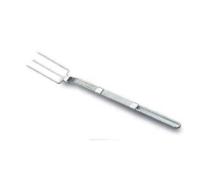 Вилка 40см. белая жесть L