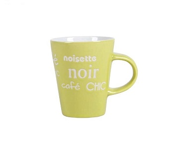 Кружка 300 мл., зеленая Cafe Color