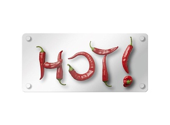 Доска стекло, 56*27см. Hot Chilli Доска стекло, 56*27см. Hot Chilli