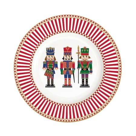 Тарелка 19см Щелкунчик