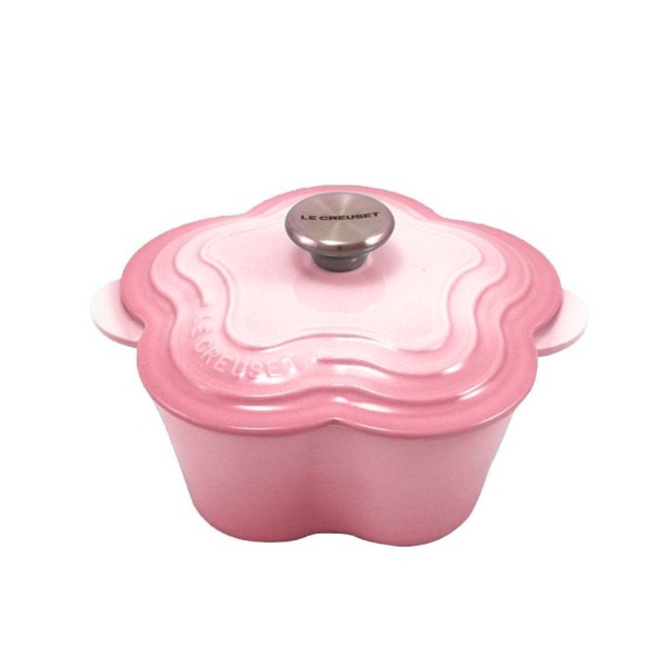 Кокот 20см 2л Цветок розовый